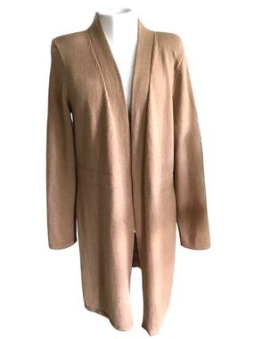 Talbots Long Open Cardigan